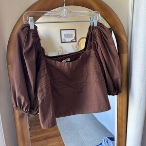 Abercrombie Brown Top